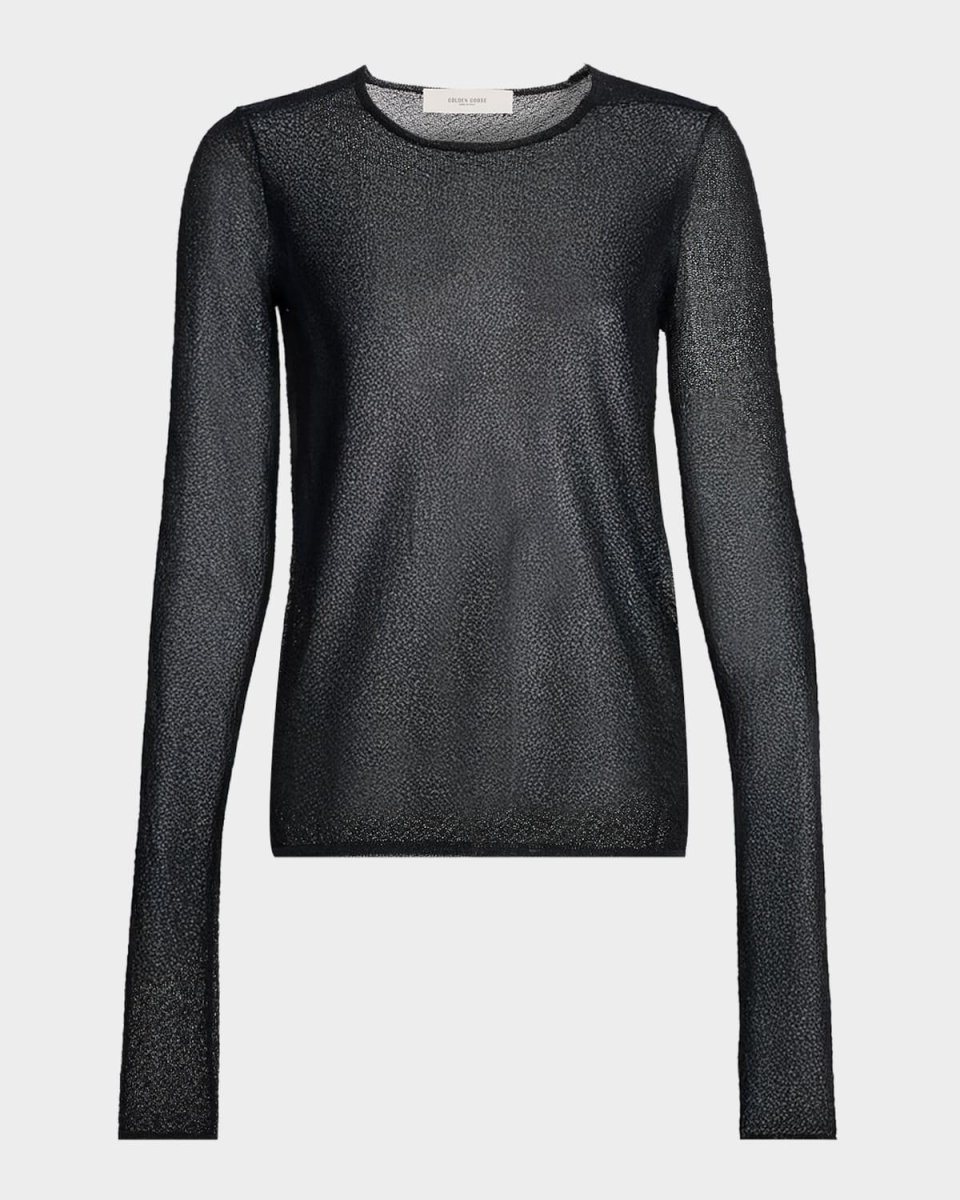 Nella Journey Slim Semi-Sheer Top